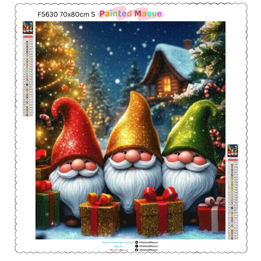 Gnome for the Holidays: Diamond Painting Christmas Collection
