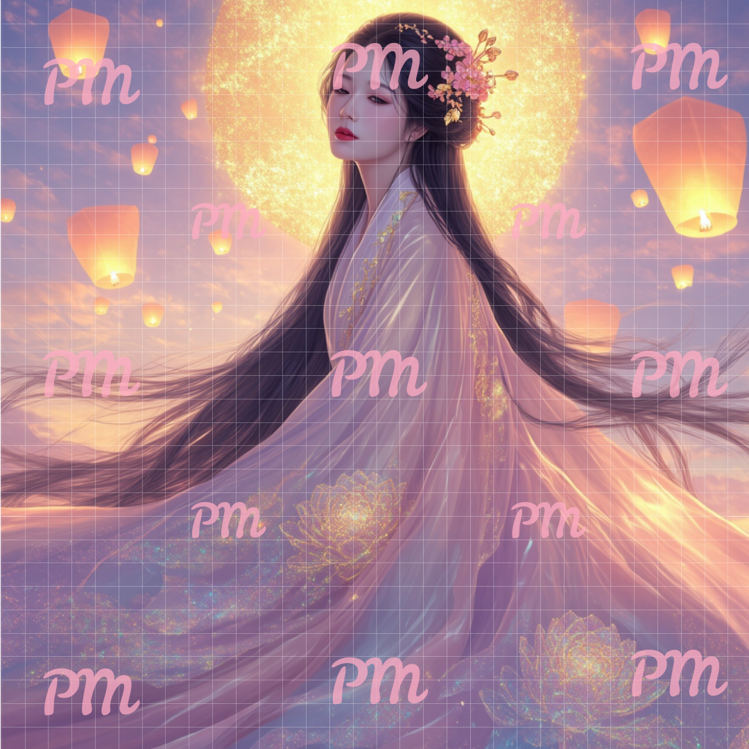 Lotus Princess: Diamond Painting Collection