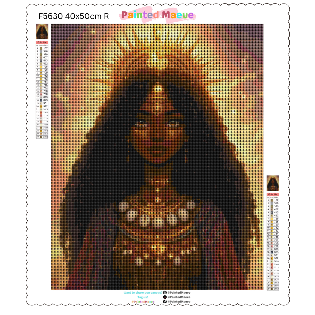 African Beauty: Diamond Painting Collection