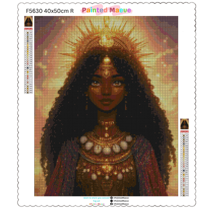 African Beauty: Diamond Painting Collection