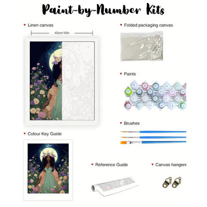 Meadow Beauty: Paint-by-Number Collection (24/36/48 colors | No Frame)