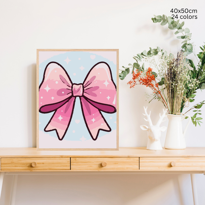 Maeve’s Ribbon: Paint-by-Number Collection (24/36/48 colors | No Frame)