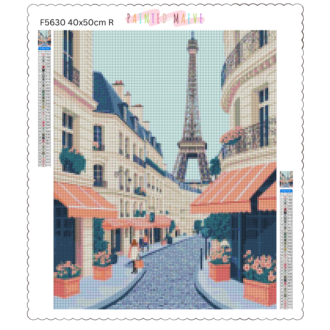 Parisian Bliss: Diamond Painting Collection