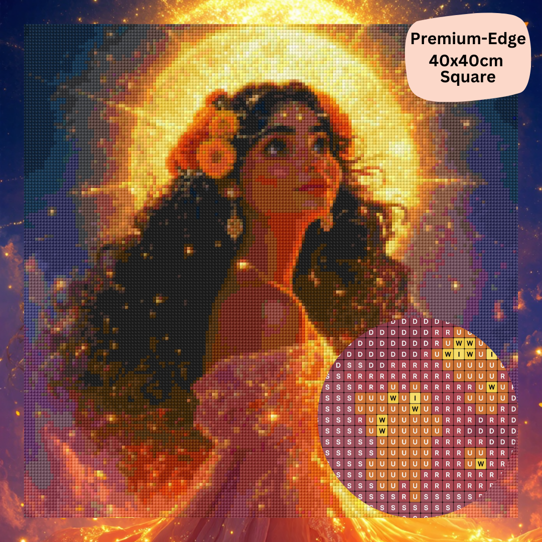 Ethereal Latina: Diamond Painting Collection