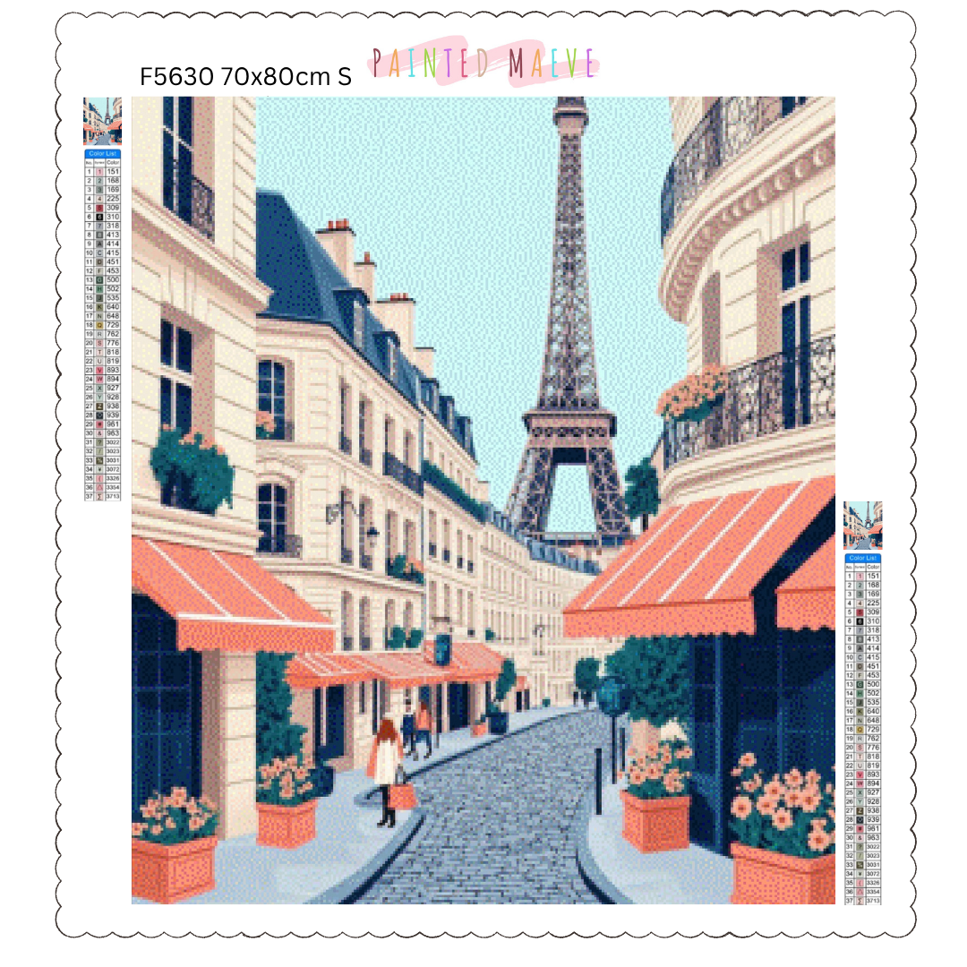 Parisian Bliss: Diamond Painting Collection