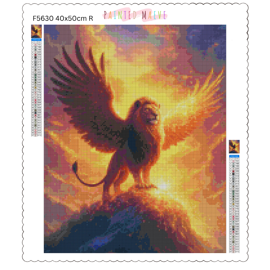 Wings of the King: Diamond Painting Collection