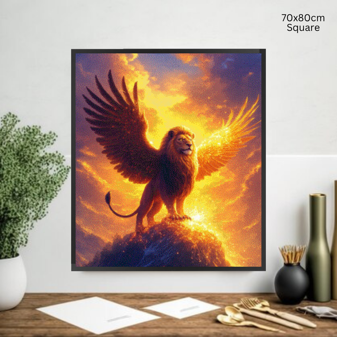 Wings of the King: Diamond Painting Collection