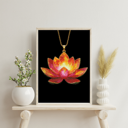 Flame & Petals: Diamond Painting Collection