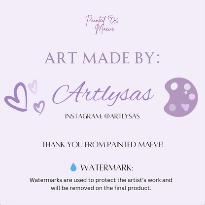 Blue Fairy: Diamond Painting