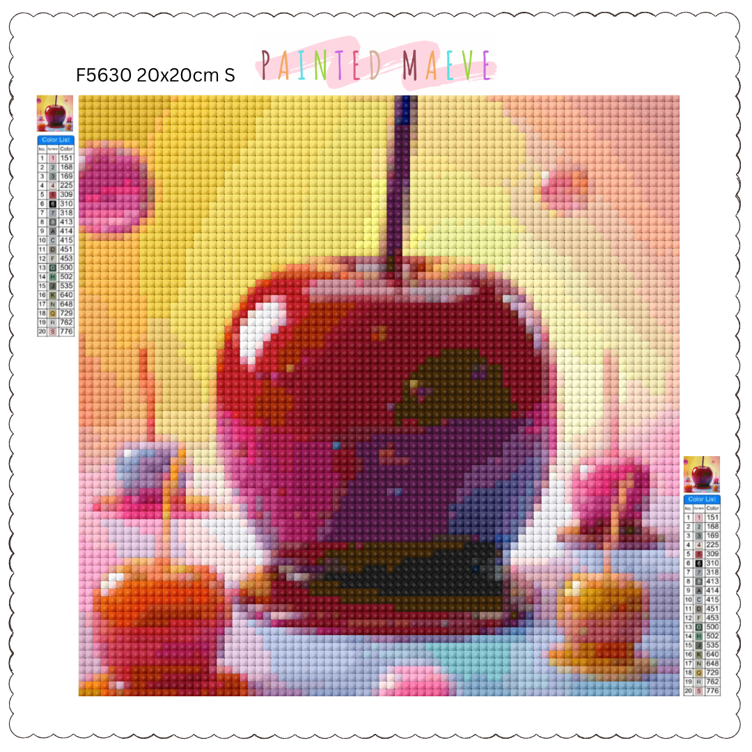 Candied Apples: Diamond Painting Collection