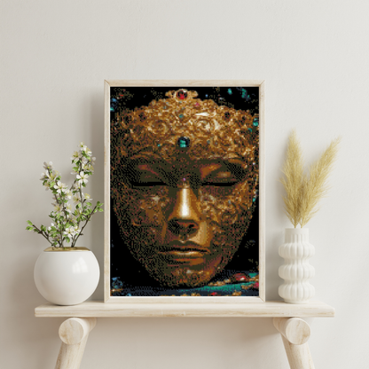 Mask of Gold: Diamond Painting Collection