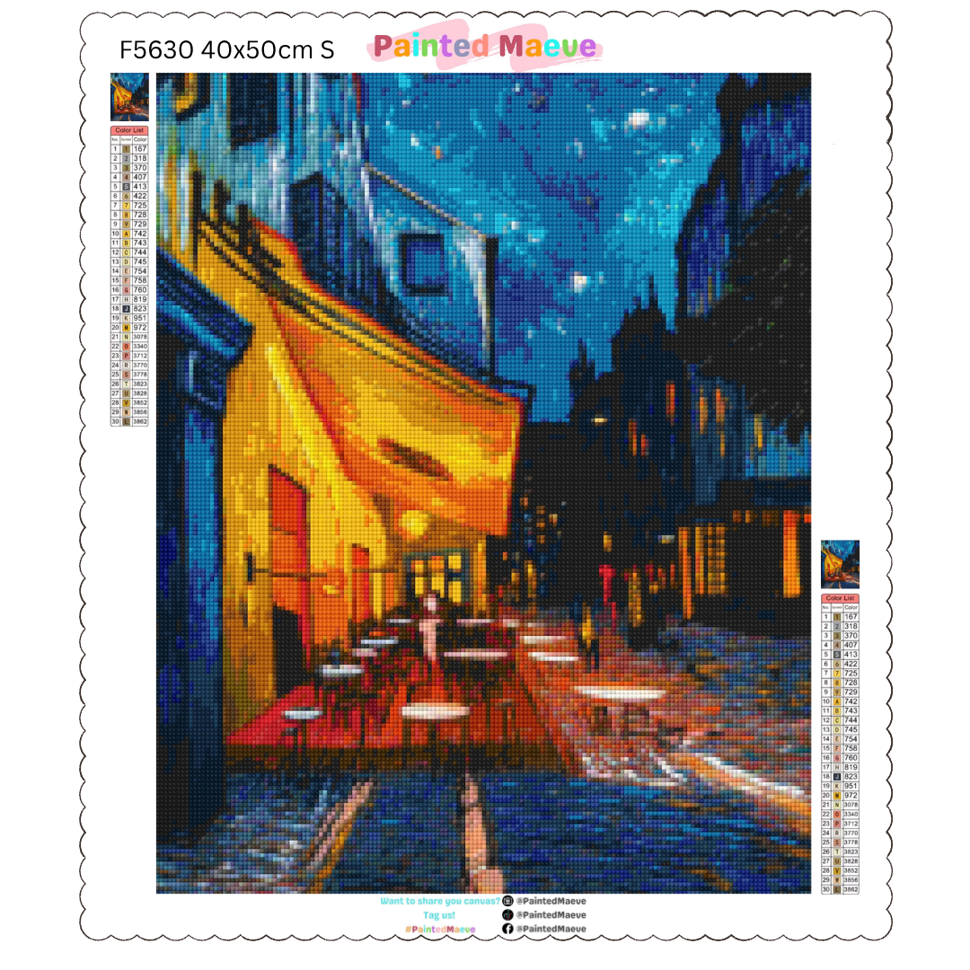 Vg Inspired Strokes 6: Diamond Painting Collection