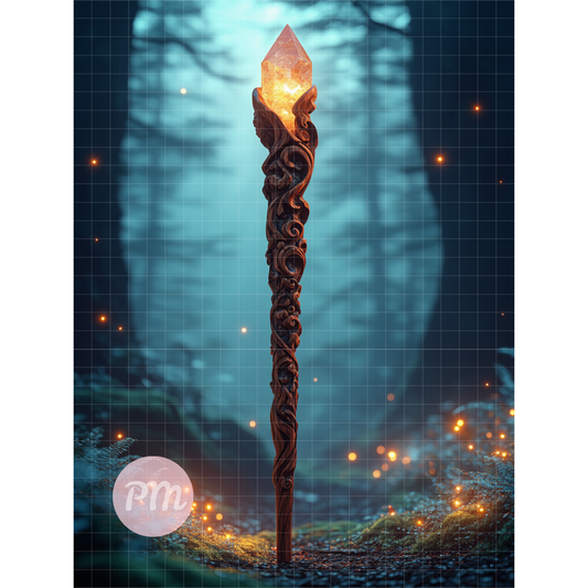 Enchanted Scepter: Diamond Painting Collection