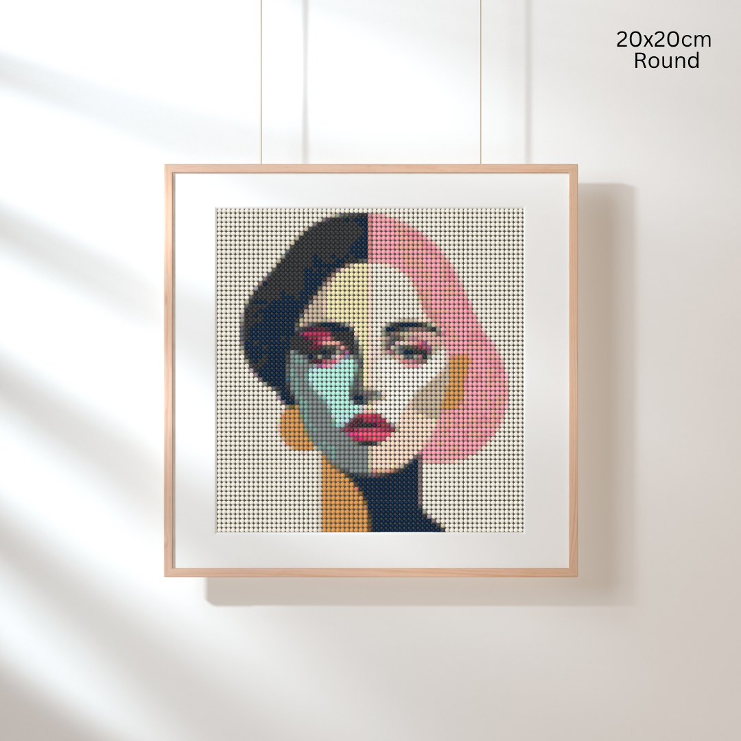 Abstract Muse: MINI Diamond Painting Collection