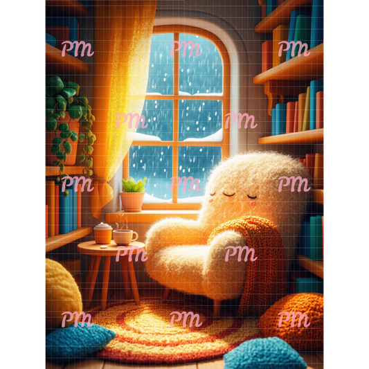 Cozy Reading Nook: Diamond Painting Collection