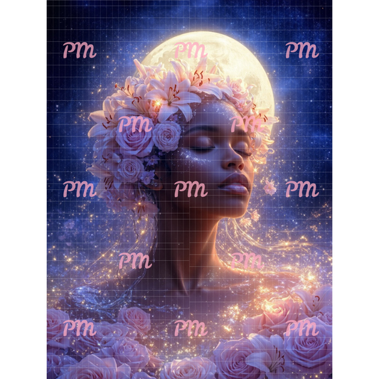 Pink Rose Deity: Diamond Painting Collection