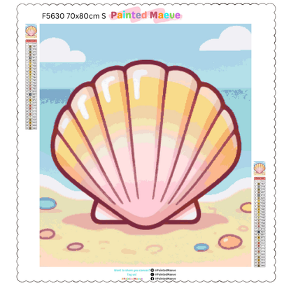 Shell by the Sea: Diamond Painting Collection
