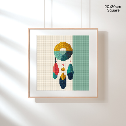 Charming Feather: MINI Diamond Painting Collection
