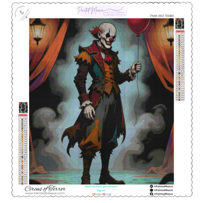 Circus of Terror: Diamond Painting Halloween Collection