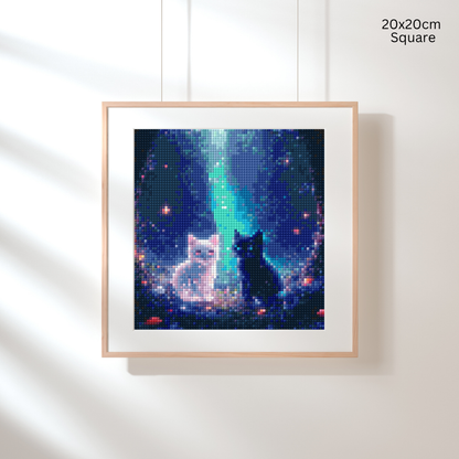Enchanted Purradise: Diamond Painting Collection