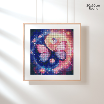 Cosmic Yin Yang Harmony: Diamond Painting Collection