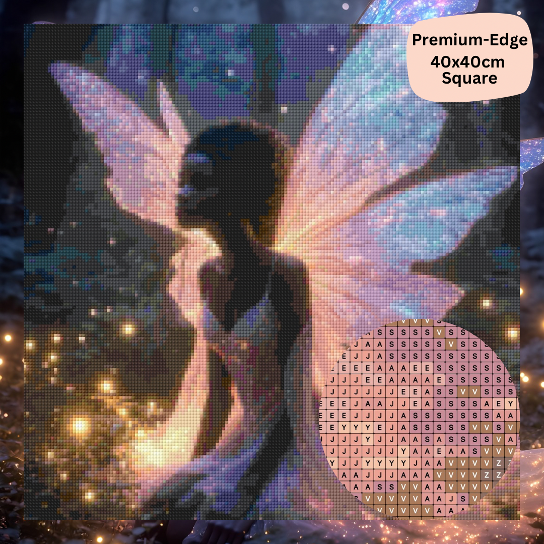 Glimmering Fairy Soul: Diamond Painting Collection
