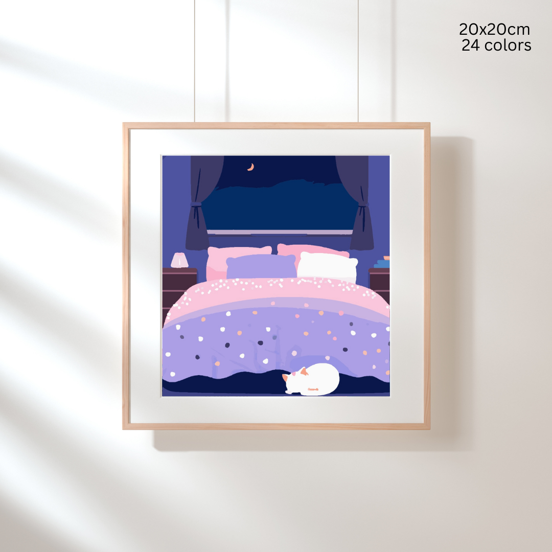 Sweet Dreams: Paint-by-Number Collection (24/36/48 colors | No Frame)