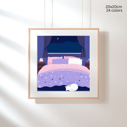 Sweet Dreams: Paint-by-Number Collection (24/36/48 colors | No Frame)