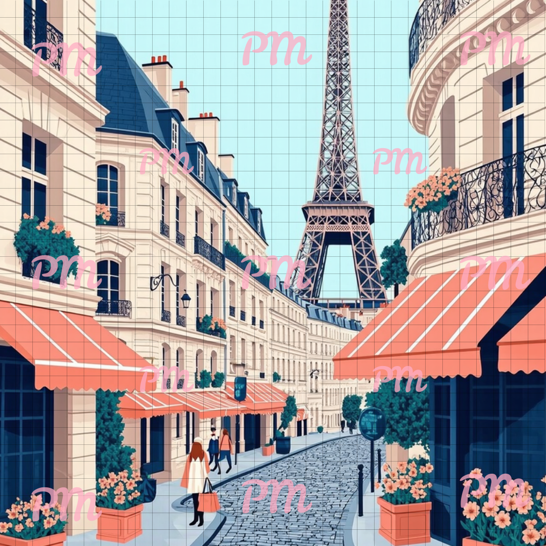 Parisian Bliss: Paint-by-Number Collection (24/36/48 colors | No Frame)