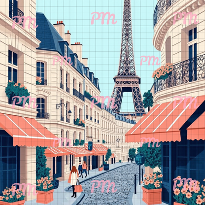 Parisian Bliss: Paint-by-Number Collection (24/36/48 colors | No Frame)