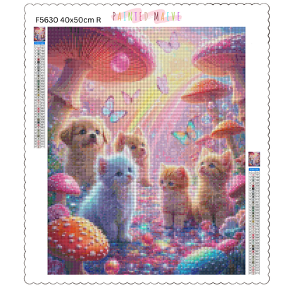 Whimsical Whisker Wonder: Diamond Painting Collection