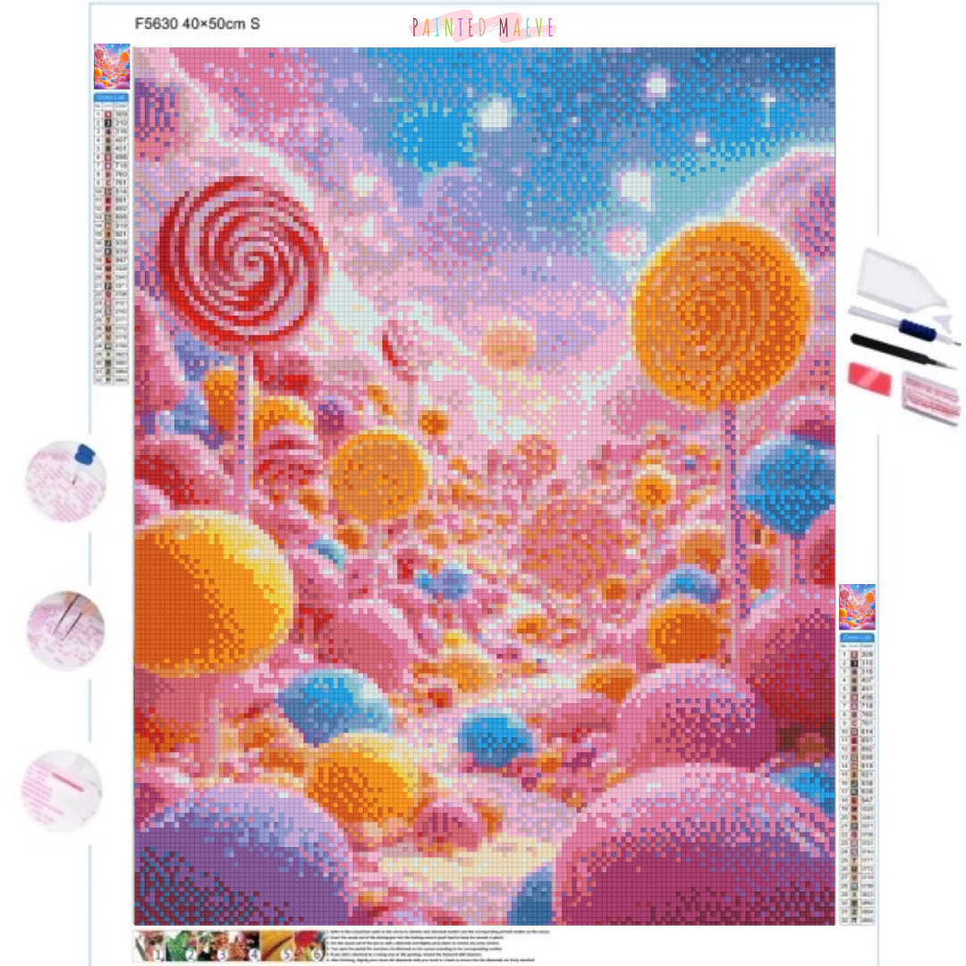 Candy Forest: Diamond Painting Collection