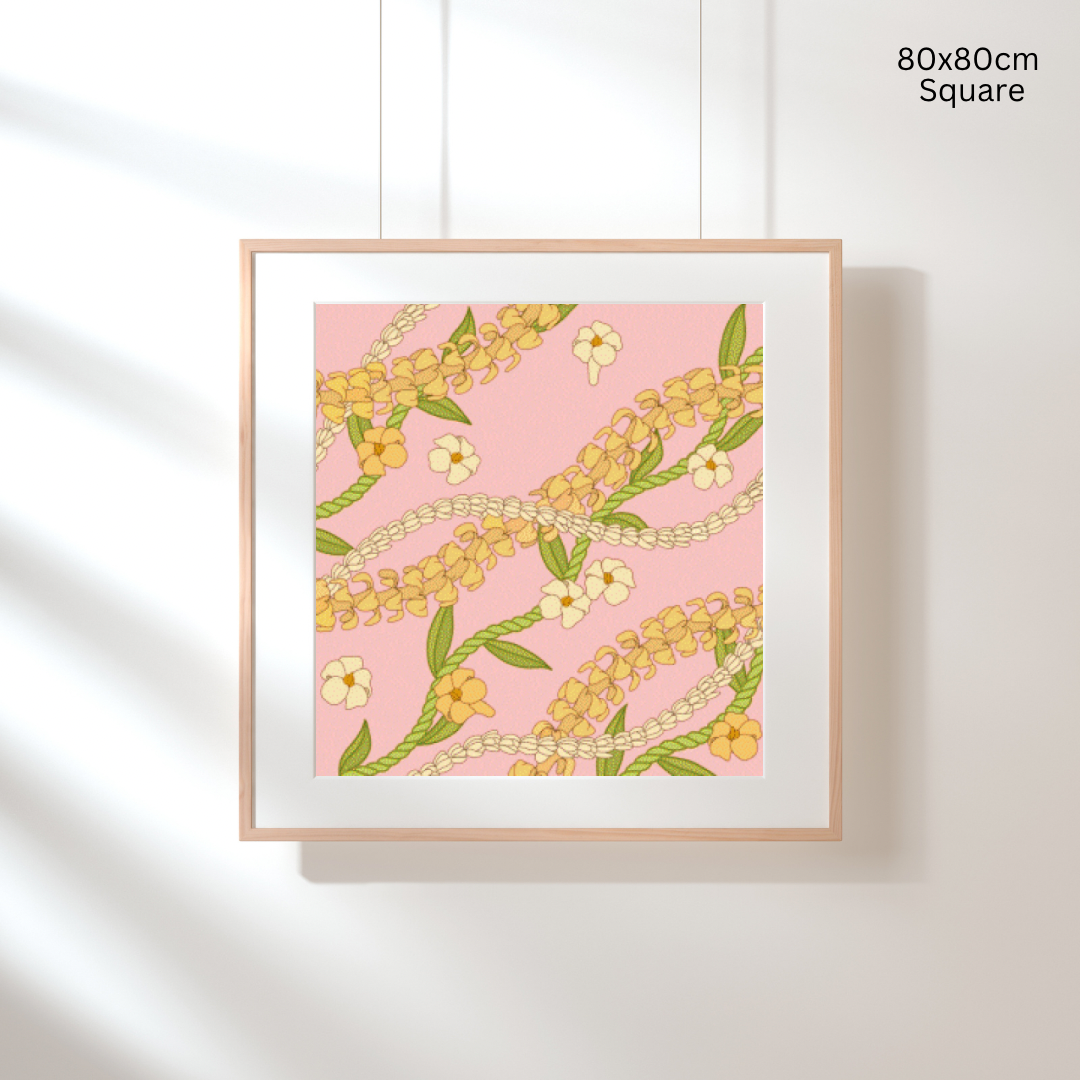 Puakenikeni & Pikake: Diamond Painting Collection