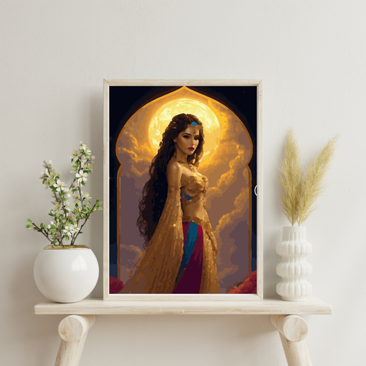 Goddess of Elegance: Paint-by-Number Collection (24/36/48 colors | No Frame)