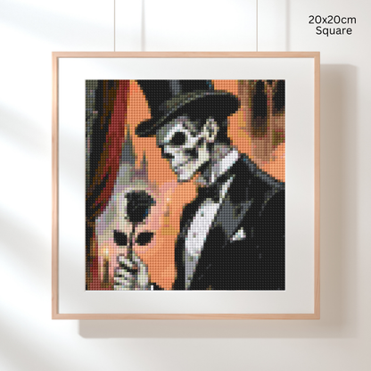 Thorned Gentleman: Diamond Painting Halloween Collection