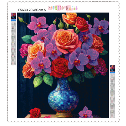 Timeless Bouquet: Diamond Painting Collection