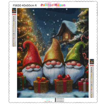 Gnome for the Holidays: Diamond Painting Christmas Collection