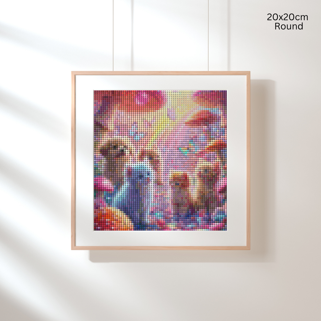 Whimsical Whisker Wonder: Diamond Painting Collection
