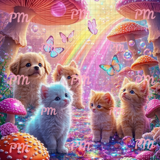 Whimsical Whisker Wonder: Paint-by-Number Collection (24/36/48 colors | No Frame)