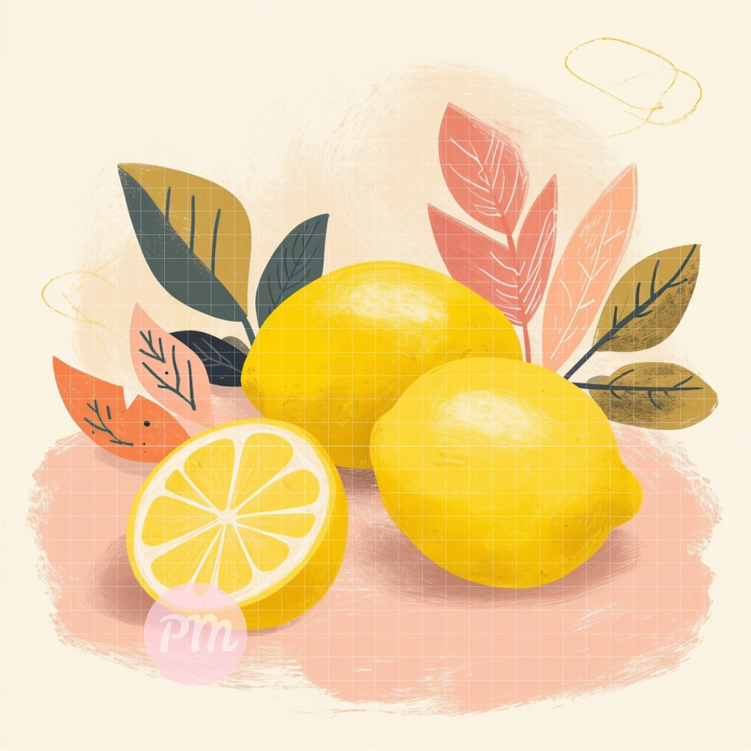 Lemon Delight: Paint-by-Number Mini Collection