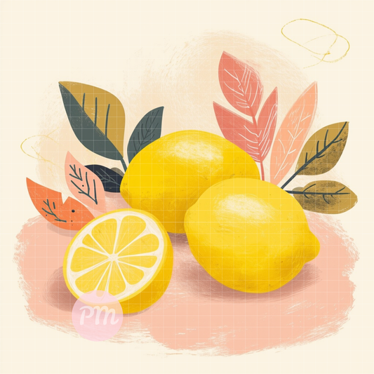 Lemon Delight: Diamond Painting Mini Collection