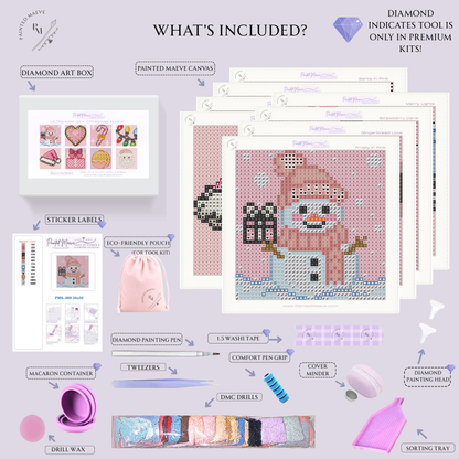 Christmas in Pink: Ultra-MINI Christmas Kit