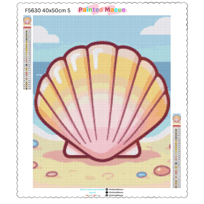 Shell by the Sea: Diamond Painting Collection