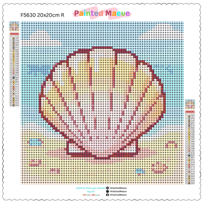 Shell by the Sea: Diamond Painting Collection