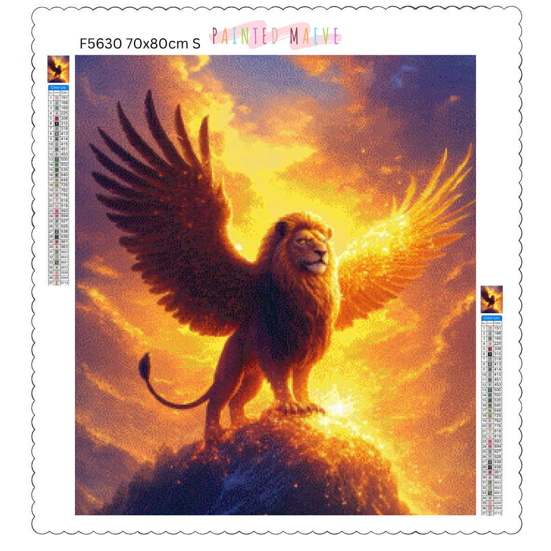 Wings of the King: Diamond Painting Collection