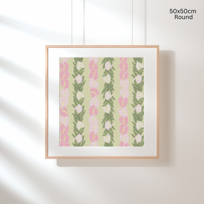 Anthurium Lei: Diamond Painting Collection