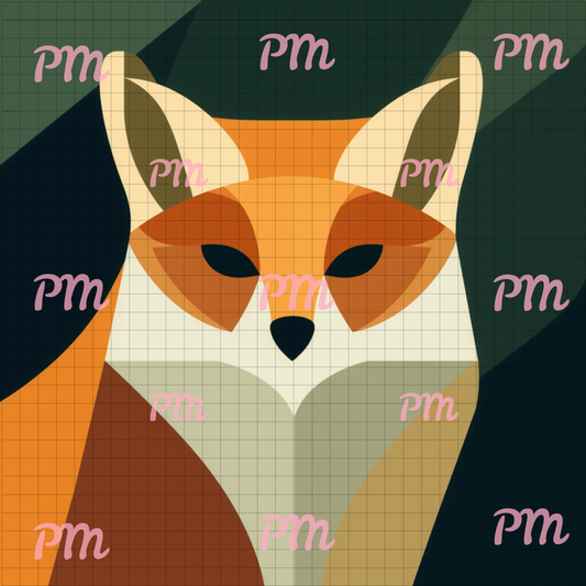 Colors of a Fox: MINI Diamond Painting Collection