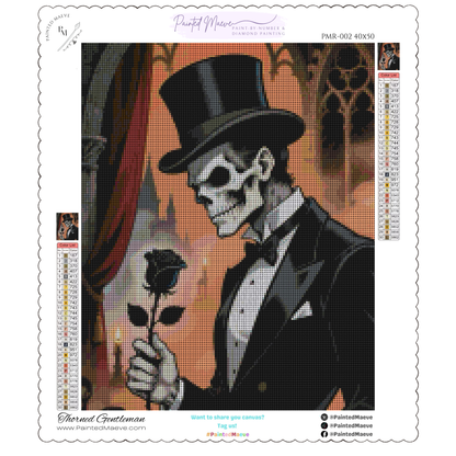 Thorned Gentleman: Diamond Painting Halloween Collection