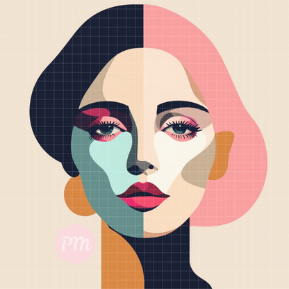 Abstract Muse: Paint-by-Number Mini Collection