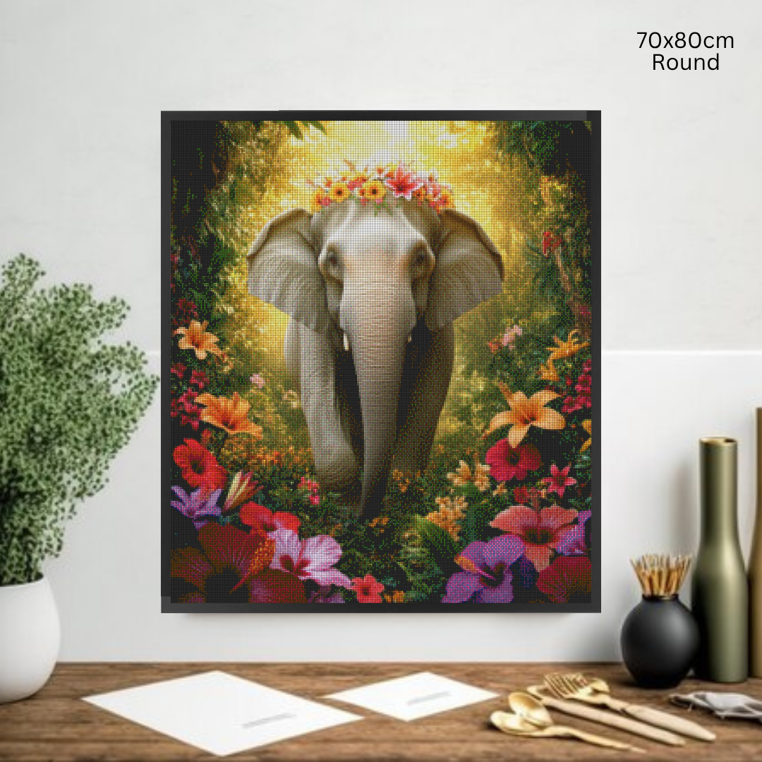 Blossoming Grace: Diamond Painting Collection